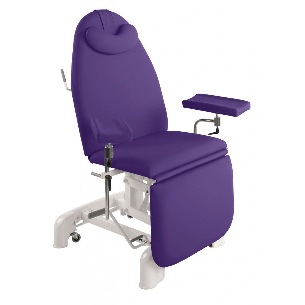 Sillón hidráulico para diálisis/extracción de sangre