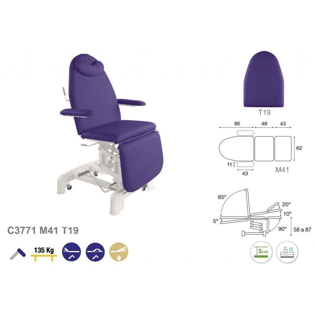 Sillón hidráulico