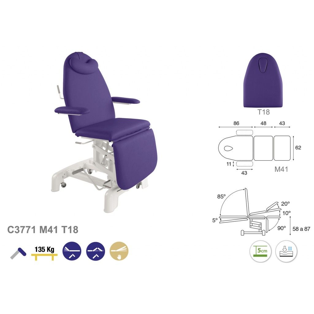 Sillón hidráulico