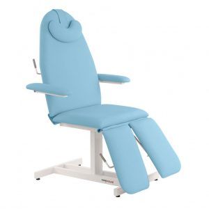Sillón fijo podología con brazos elevables