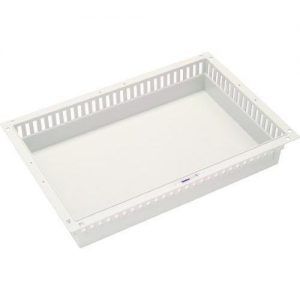 Cesta ISO modular de ABS. Medidas: 60x40x10 cm