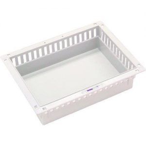 Cesta ISO modular de ABS. Medidas: 40x30x10 cm