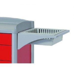 Soporte con cesta de 400x300 mm
