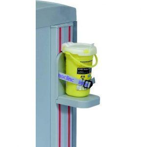 Soporte con biocontenedor desechable