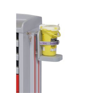 Soporte con biocontenedor desechable
