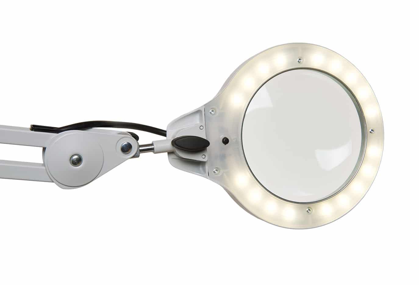 Luminaria con lente de aumento LFM LED 3 o 5 dioptrías