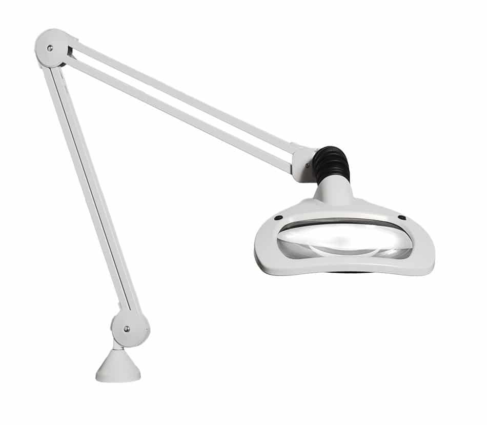 Luminaria con lente de aumento Wave LED 3,5 o 5 dioptrías